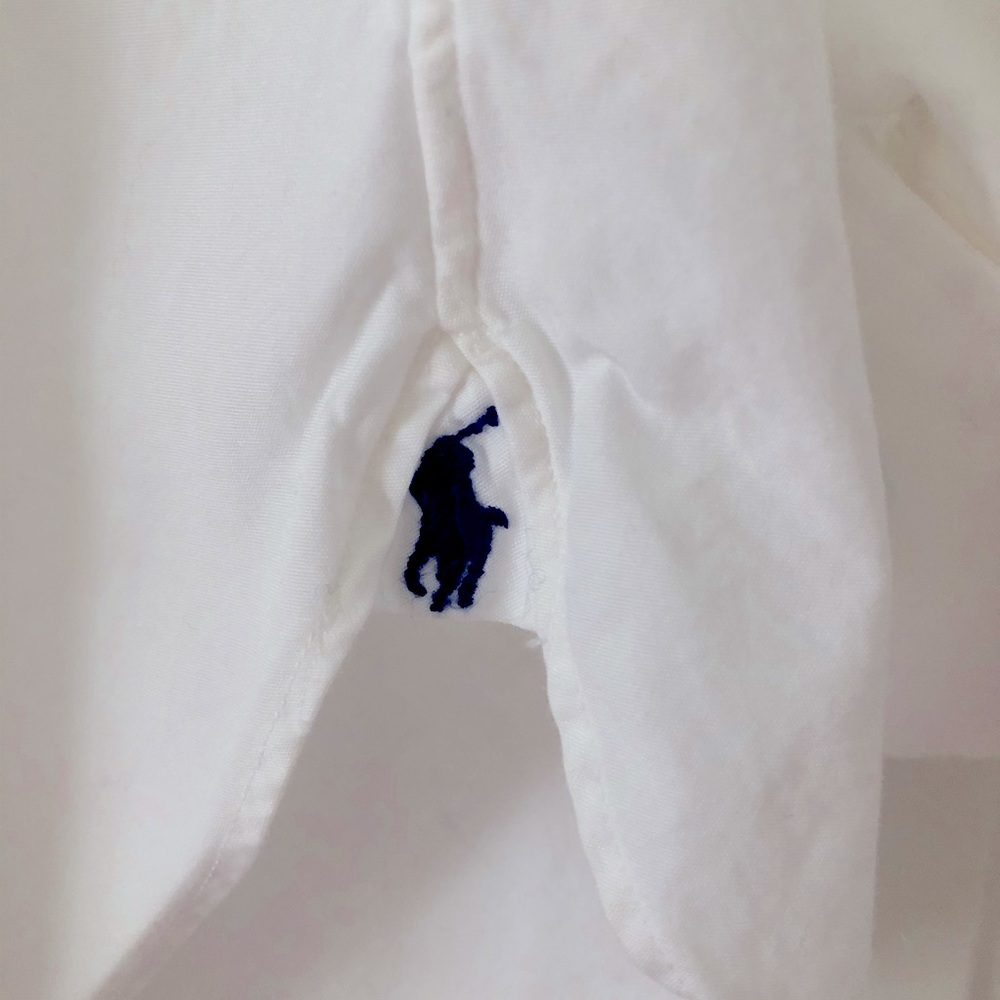 Polo Ralph Lauren Men’s white button up shirt - Picture 3 of 5